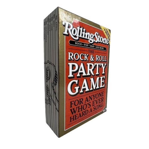 Big Potato Games Rolling Stone The Rock And Roll Trivia Party Game